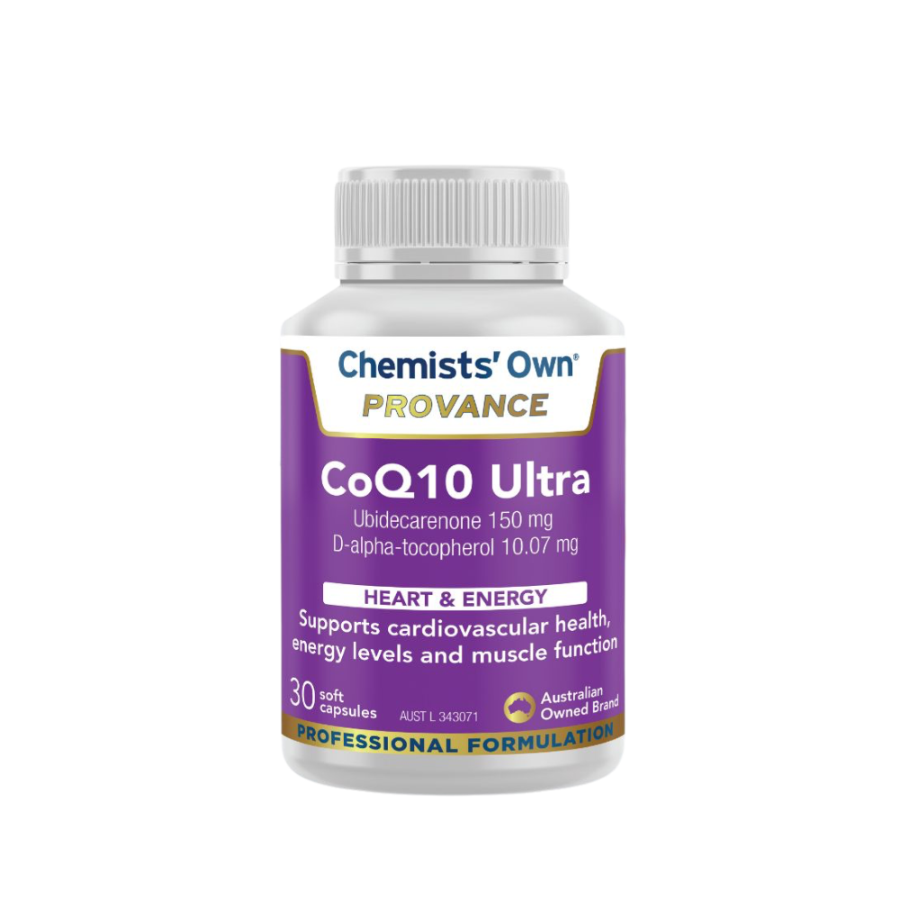 Chemists’ Own CoQ10 Ultra150mg