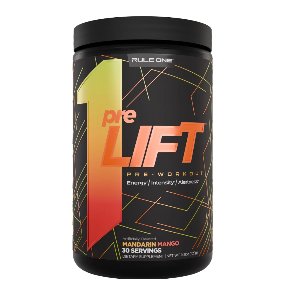 Rule 1 PreLIFT Pre-Workout 30 Serves 450g