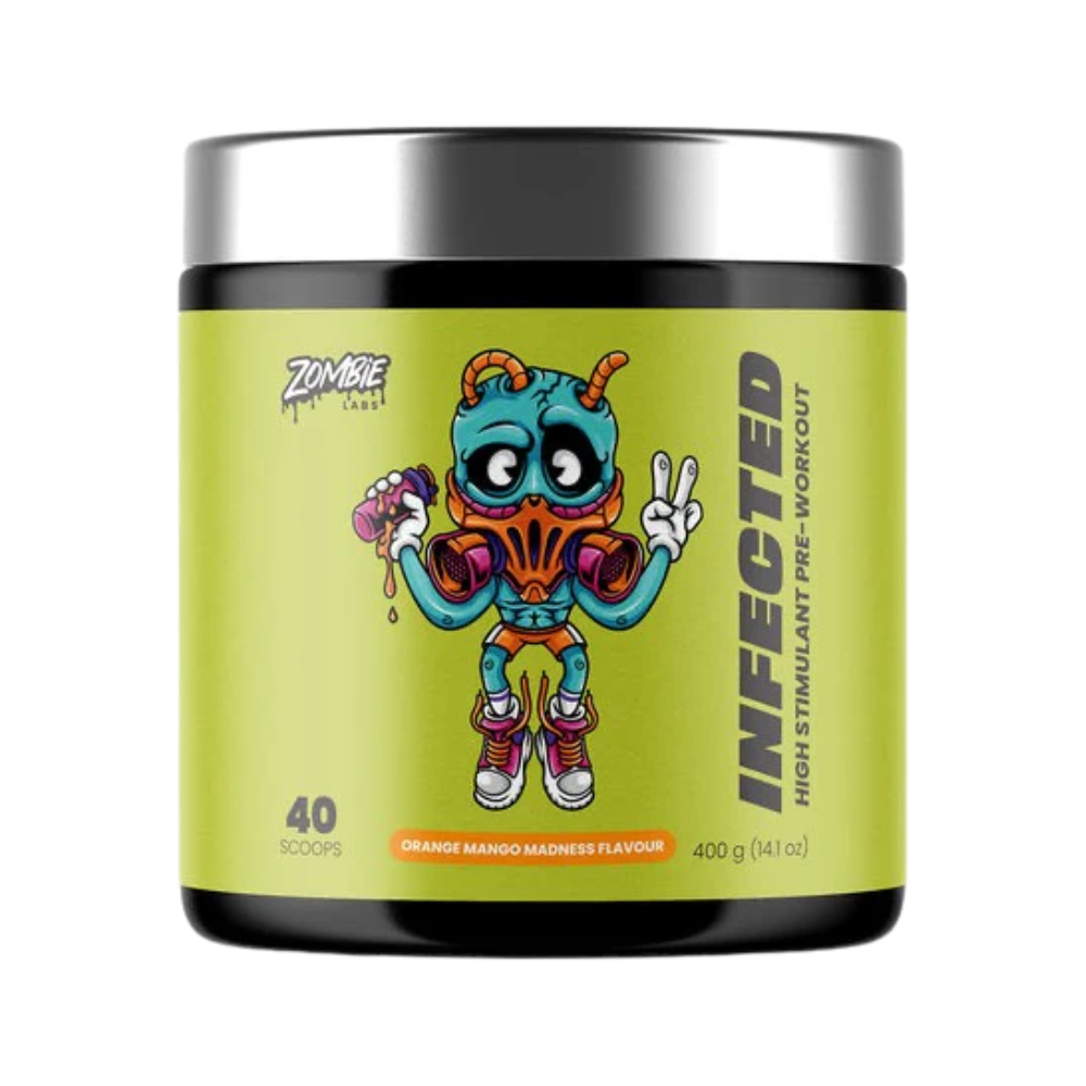 Zombie Labs INFECTED High Stimulant Pre-workout 400g 40 Serves