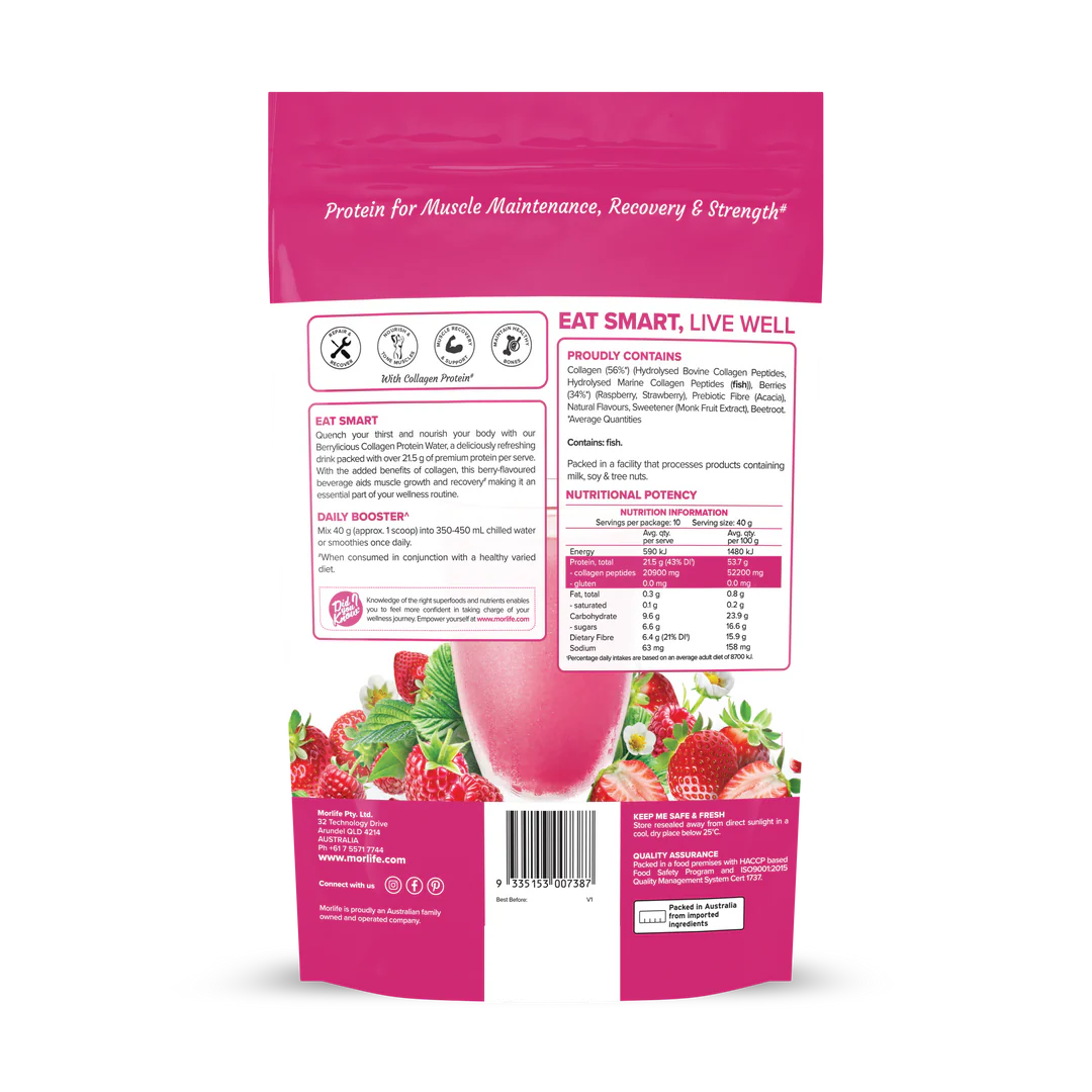 Morlife Protein Water 400g