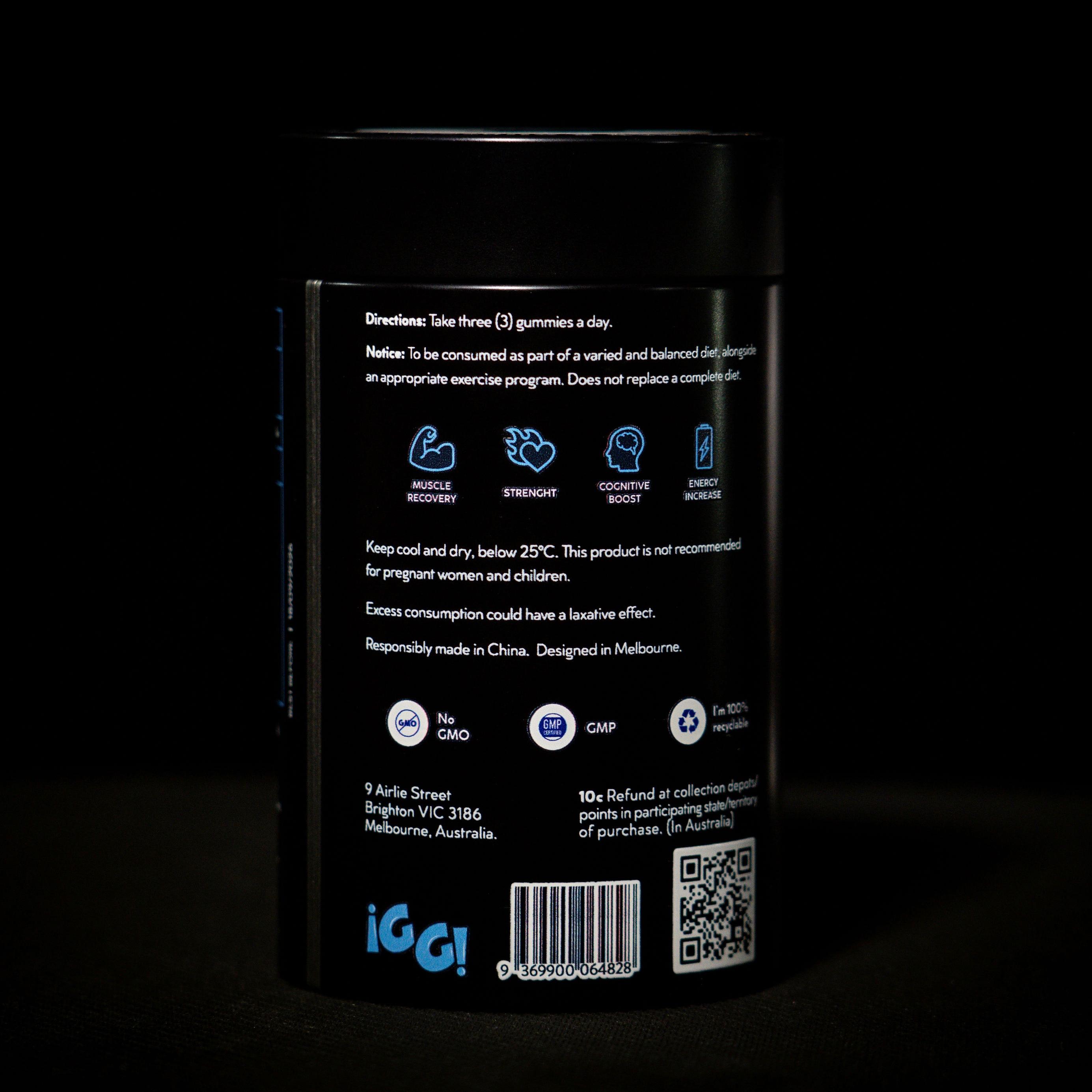 GOGOM Creatine Hcl Gummies 90 Gummies