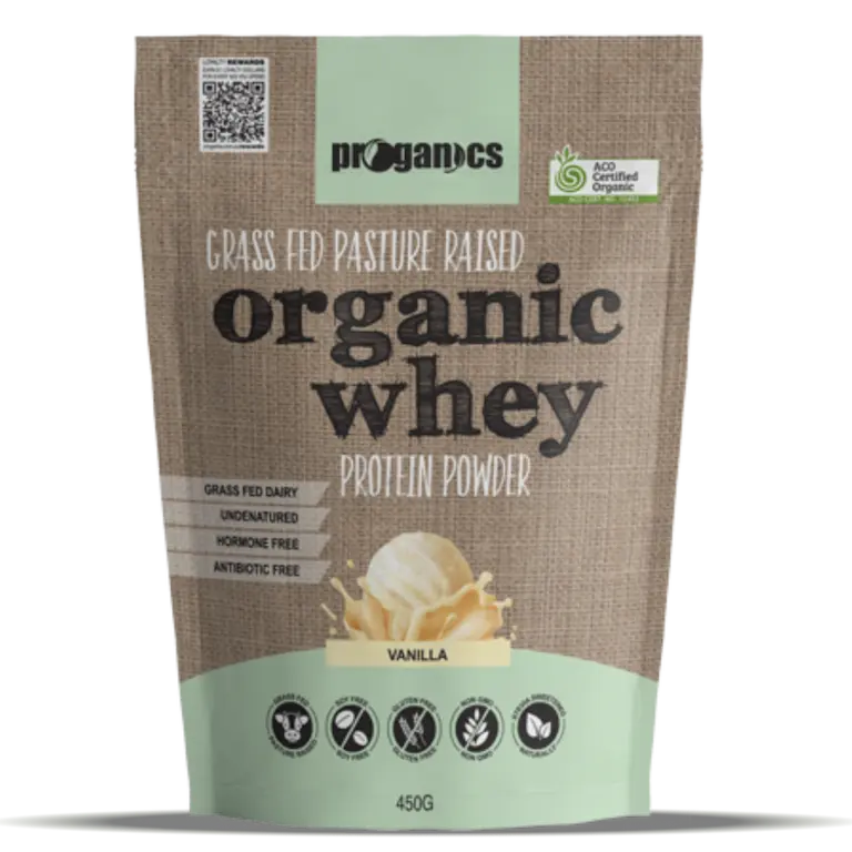 Proganics Organic Whey 450g