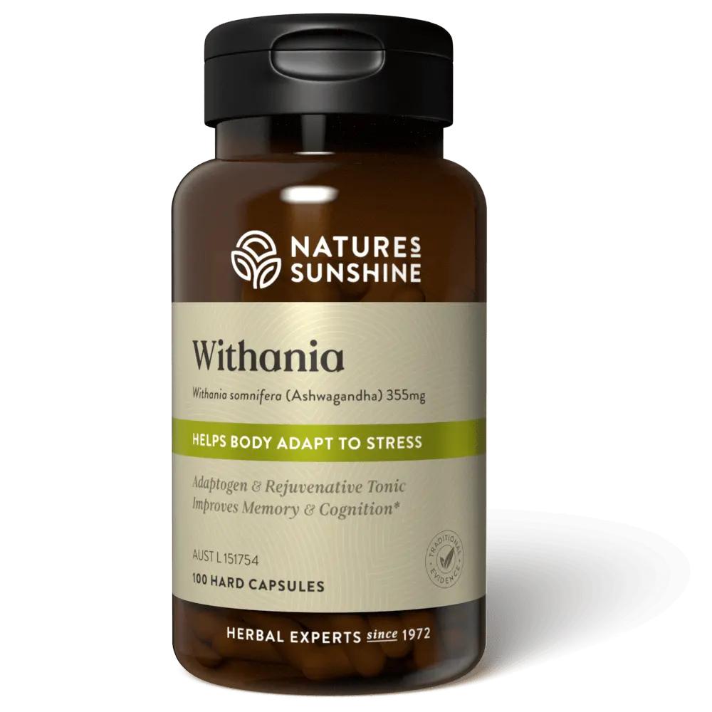 Natures Sunshine Withania 100 Capsules