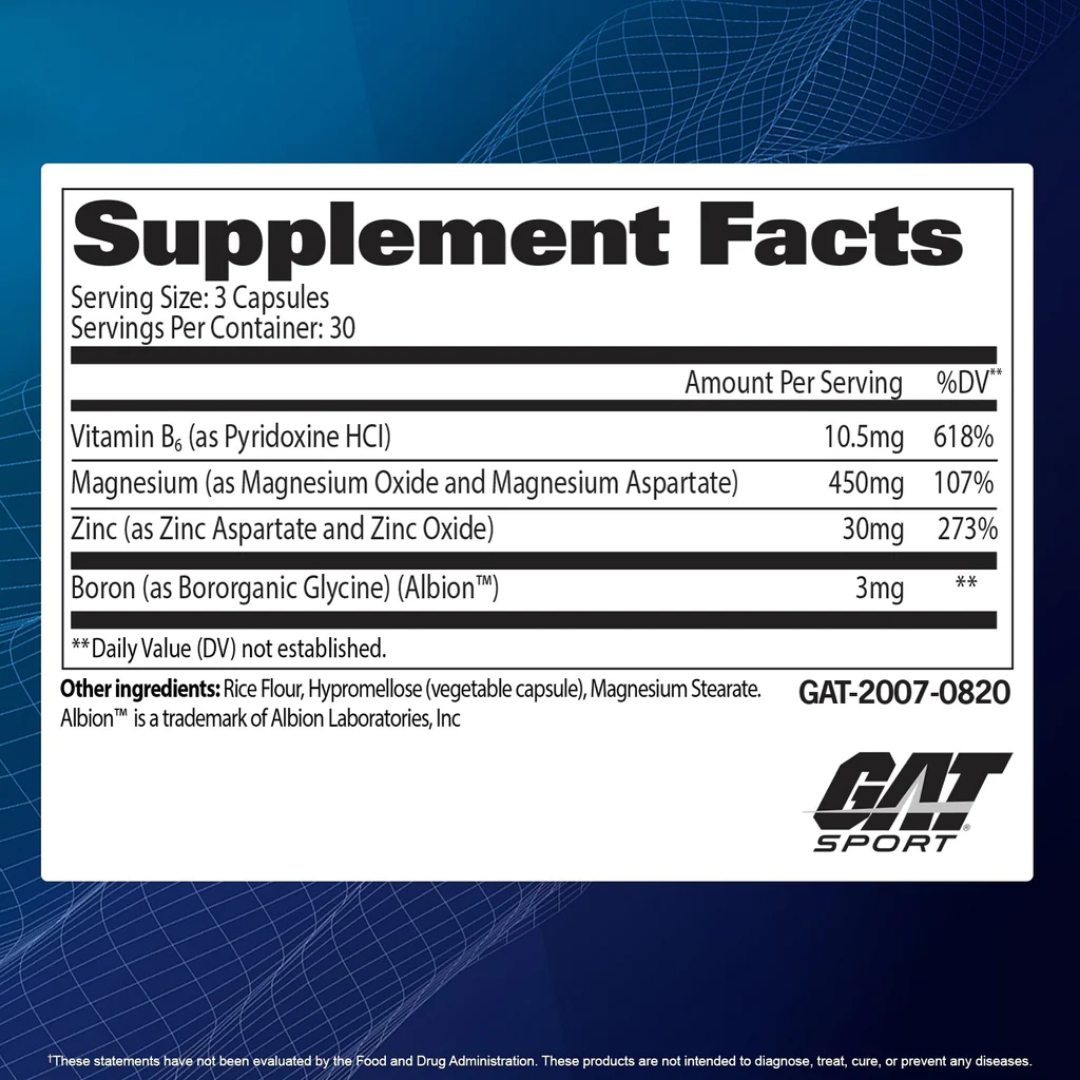 GAT, ZMAG-T, 90 Veg Capsules