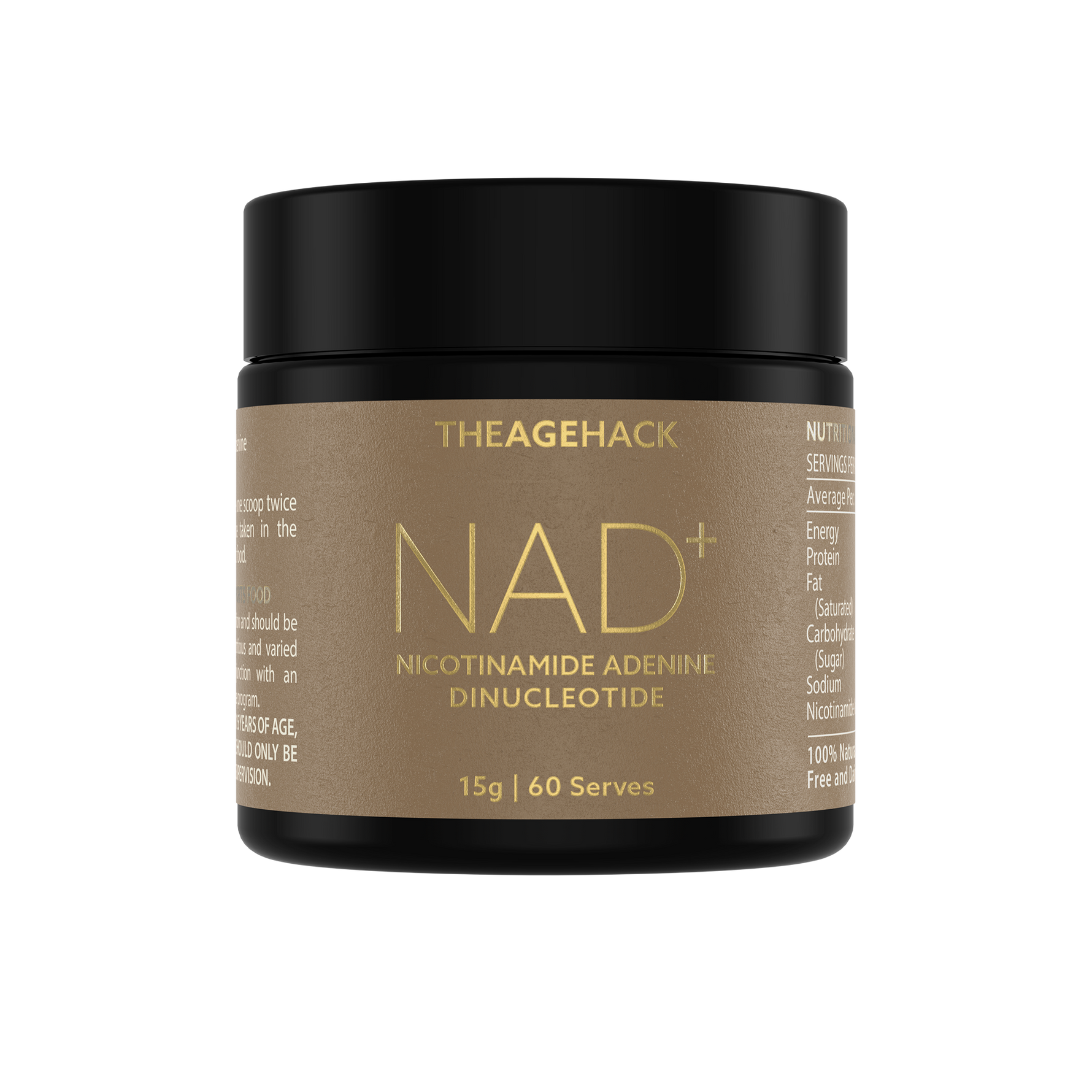 The Age Hack Nad+15g (60 Serves Powder)