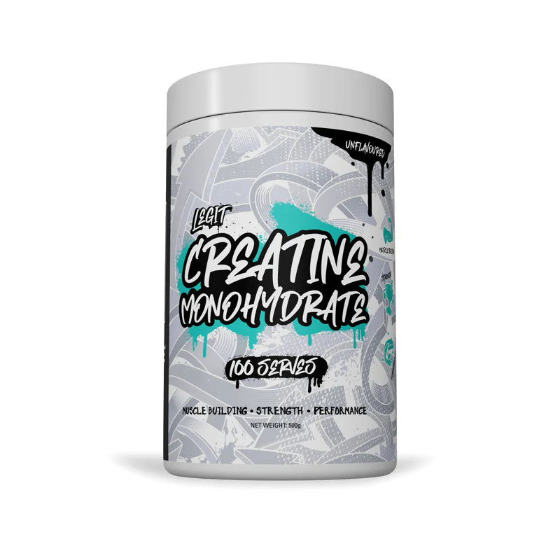 Legit Creatine Monohydrate Powder 100 Serves 500g