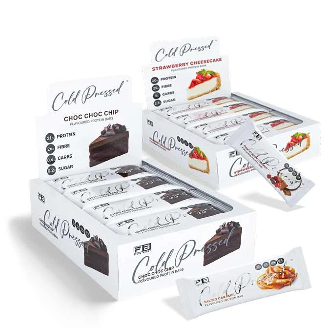 Fibre Boost Cold Pressed Protein Bars Box (12 Bar Pack)
