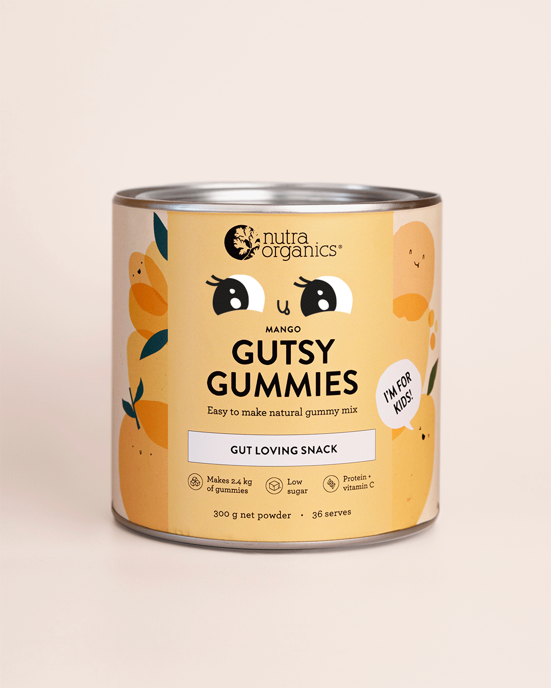 NUTRA ORGANICS GUTSY GUMMIES PINE LIME 150G