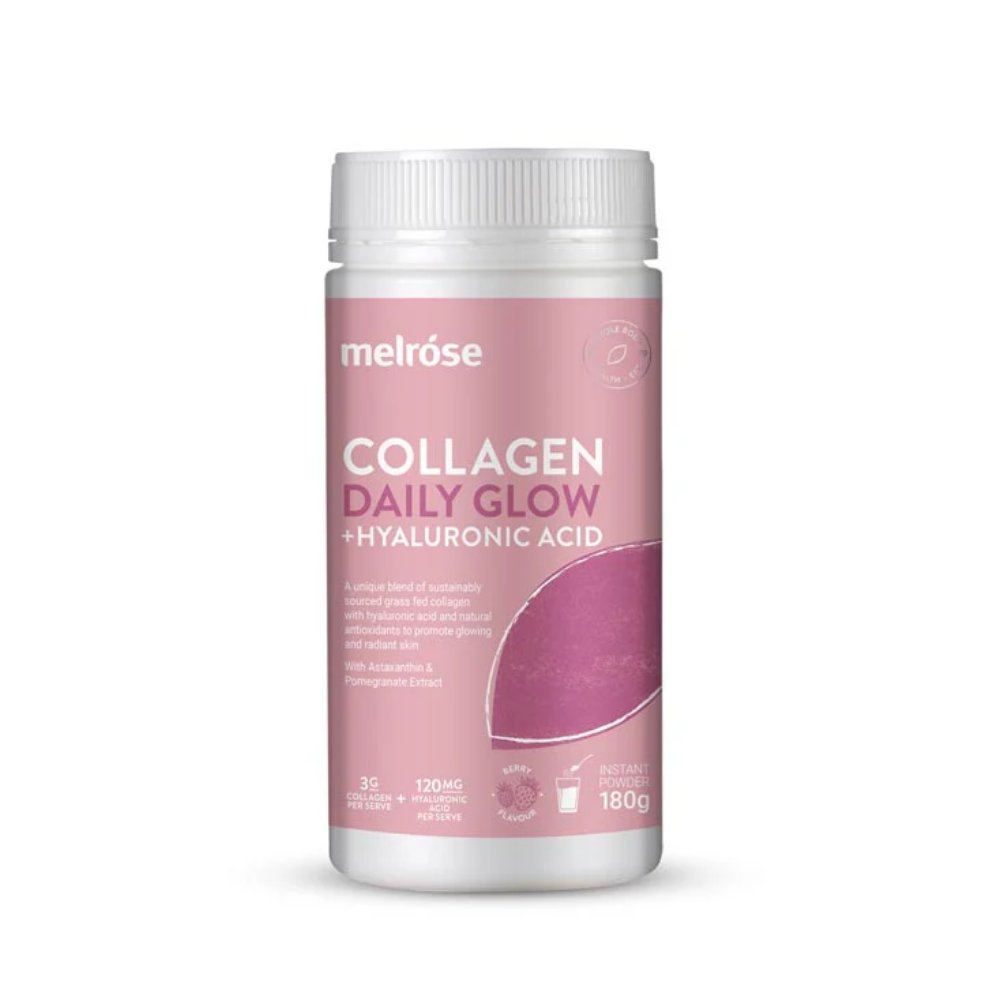 Melrose Collagen + Hyaluronic Acid Berry Flavour 180g