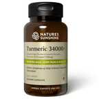 Natures Sunshine Turmeric 34000+ 60 Hard Caps