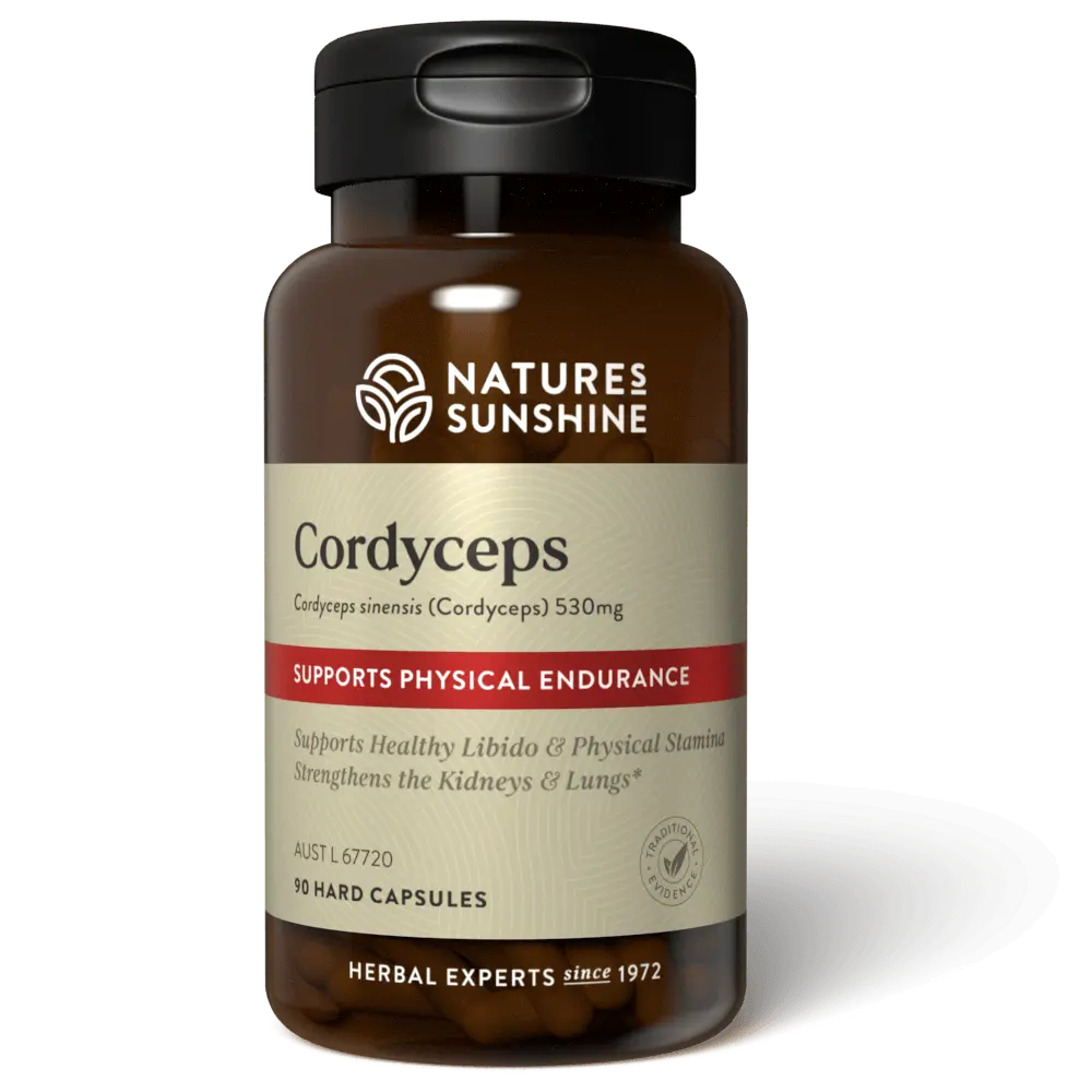 Natures Sunshine Cordyceps 90 Hard Caps