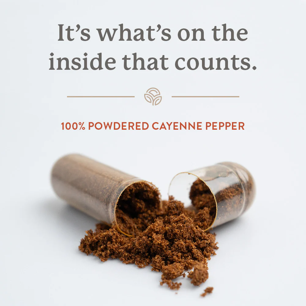Natures Sunshine Capsicum (Cayenne Pepper) 100 Hard Capsules