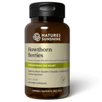 Natures Sunshine Hawthorn Berries 100 Hard Caps