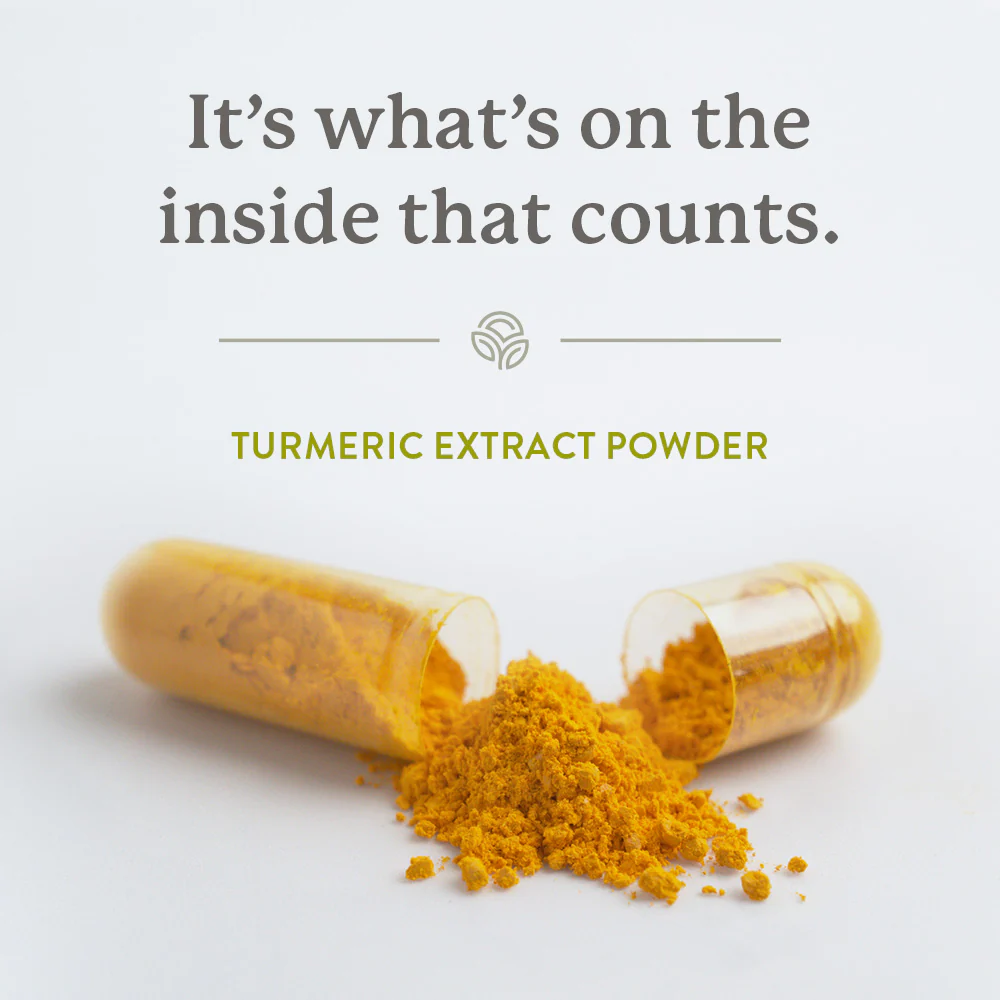 Natures Sunshine Turmeric 34000+ 60 Hard Caps