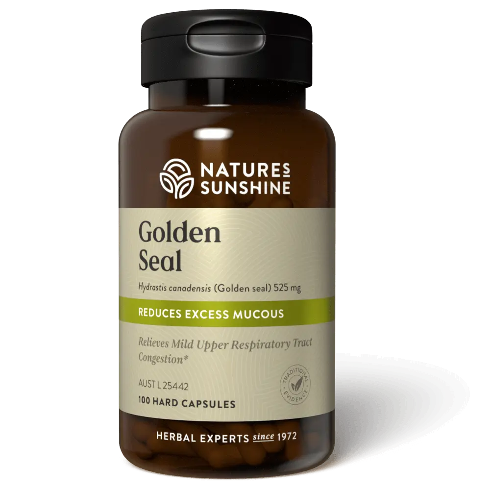 Natures Sunshine Golden Seal 100 Hard Caps
