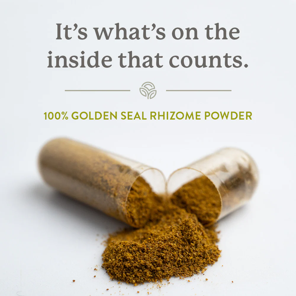 Natures Sunshine Golden Seal 100 Hard Caps