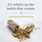 Natures Sunshine Lemon Balm 60 Hard Vege Capsules