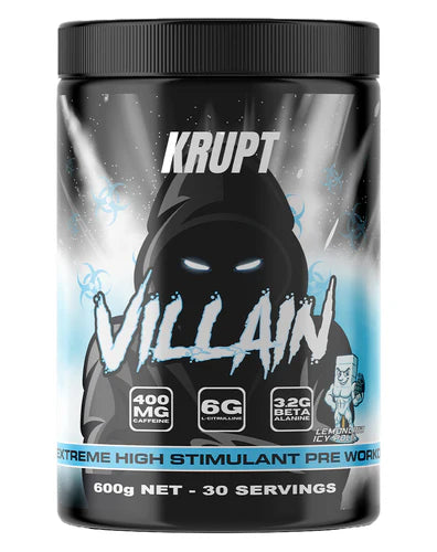 KRUPT VILLIAN 30 Serves preworkout- ONLINE ONLY DEAL