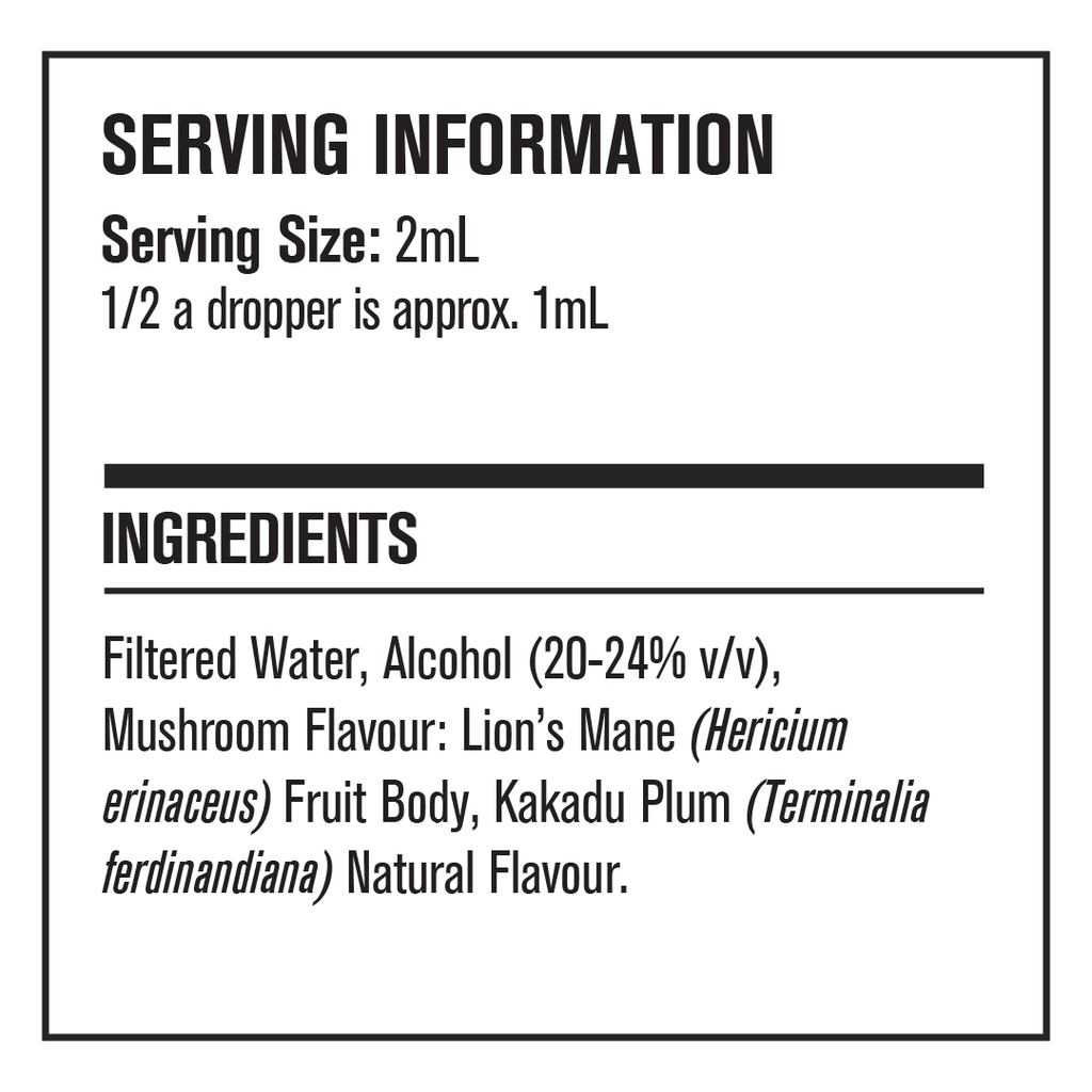 Life Cykel Lion's Mane 60 Servings (120mL)
