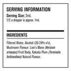 Life Cykel Lion's Mane 60 Servings (120mL)