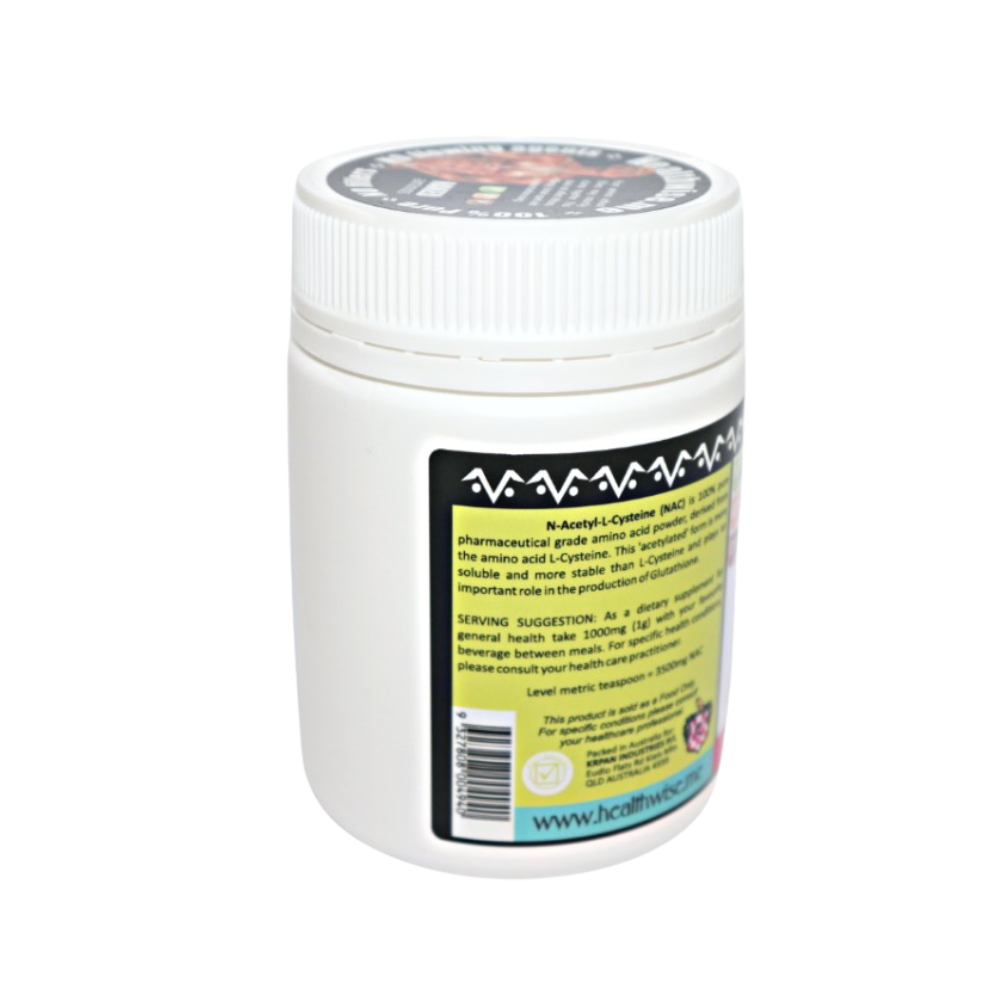 Healthwise NAC (N-Acetyl-L-Cysteine)