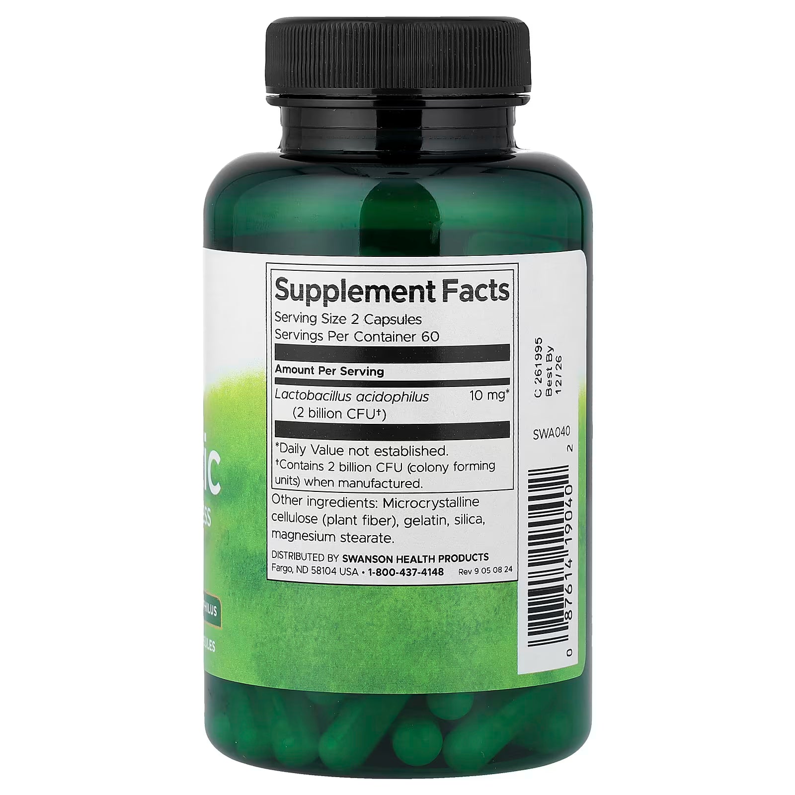 Swanson Probiotic 120 Caps