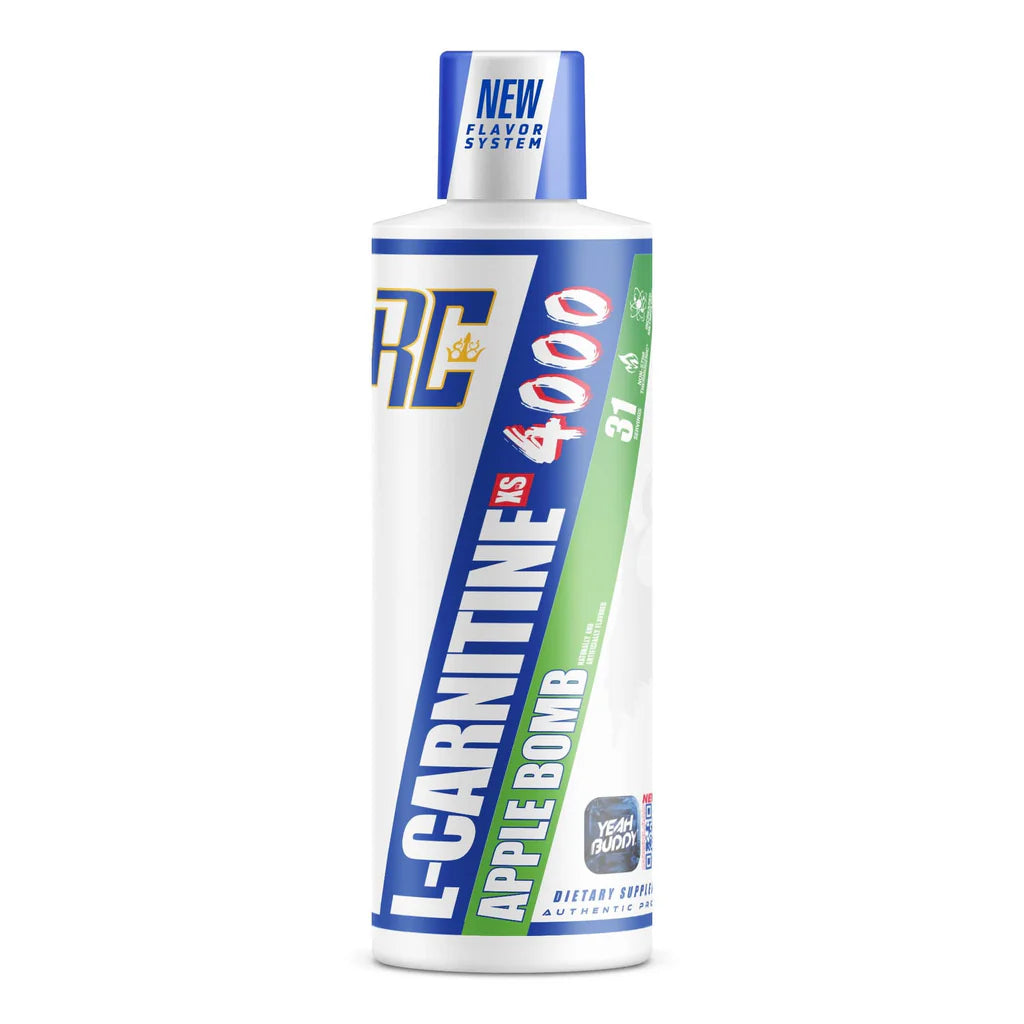 ronnie coleman l carnitine 3000 Ronnie Coleman, L-Carnitine XS™ 4000, Apple Bomb, 15.72 fl oz (465 ml) – Nutrition Shark