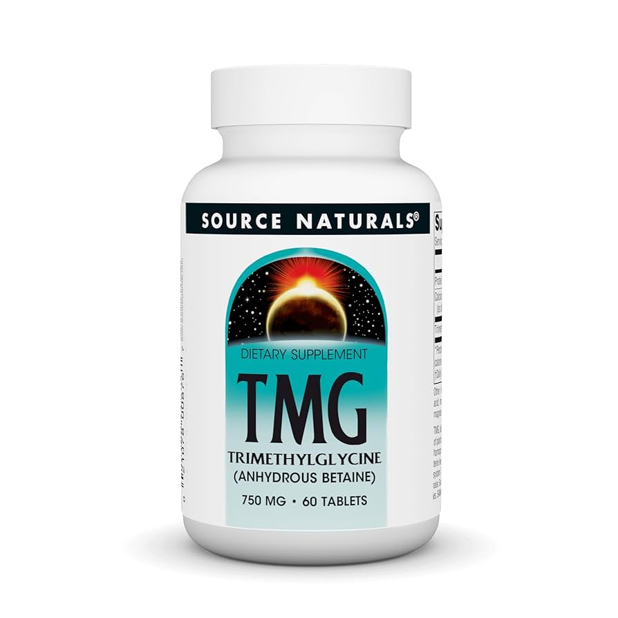 Source Naturals TMG 60 Tablets 750mg